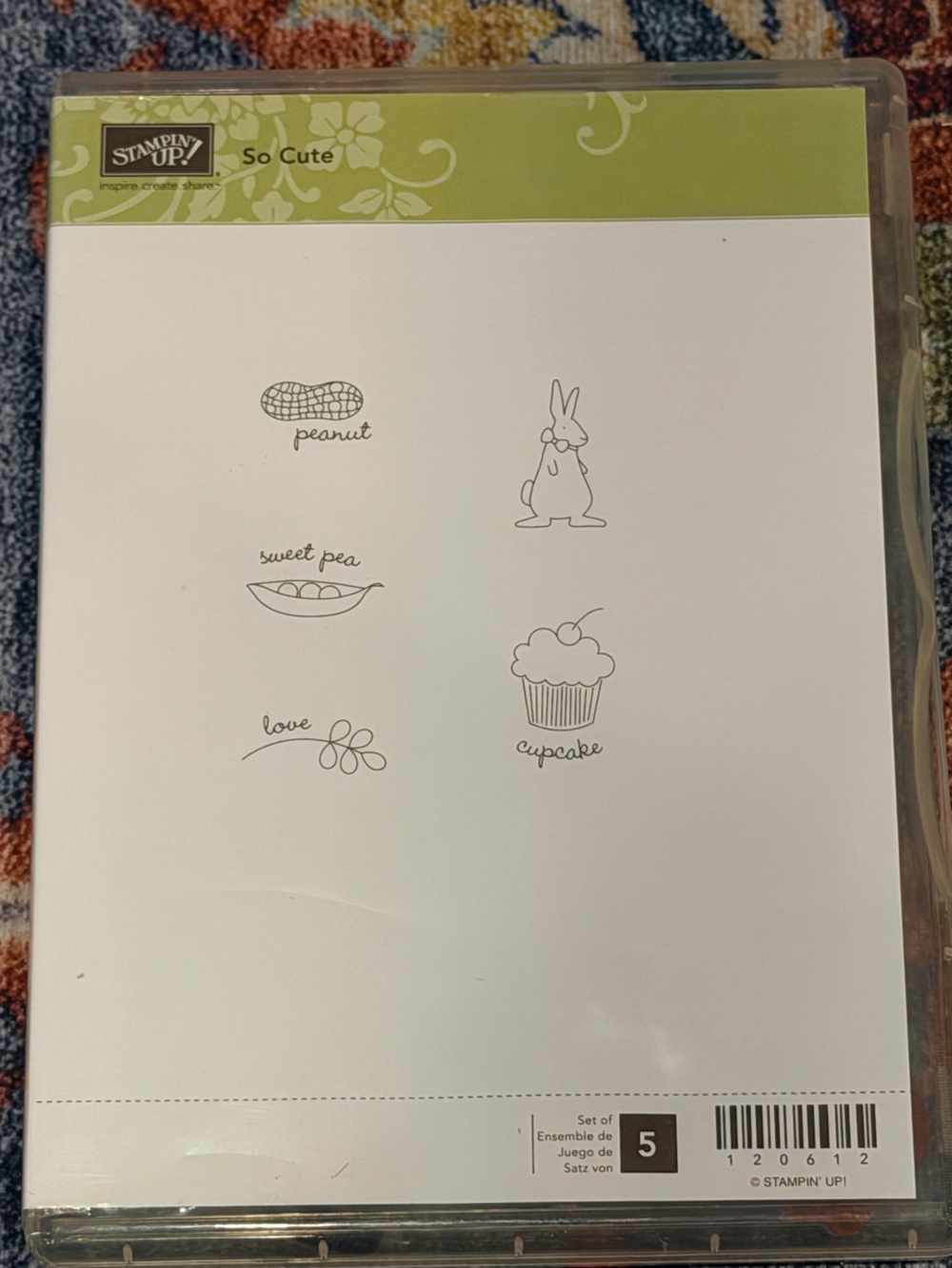 Stampin' Up! So Cute Clear-Mount Stamp Set